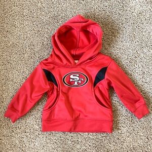 San Francisco 49ers toddler Sweatshirt 2T